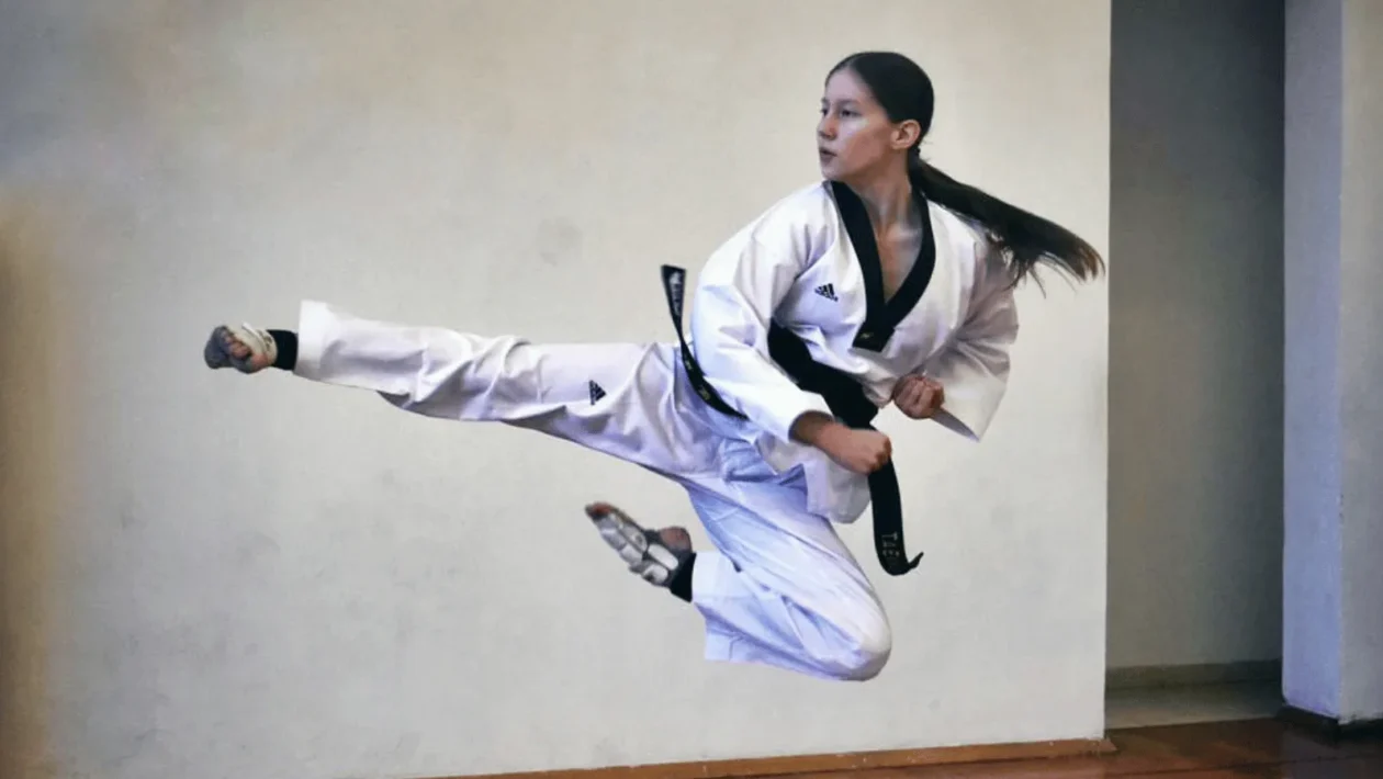 Taekwondo klub Ultima izvodi demonstracije pred učenicima u školi Kruno Krstić i Ploče.