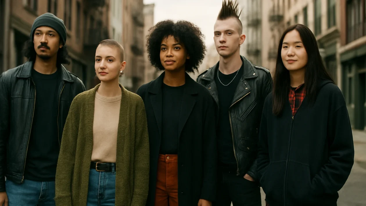 Različite subkulture u urbanom okruženju koje simboliziraju identitet i pripadnost