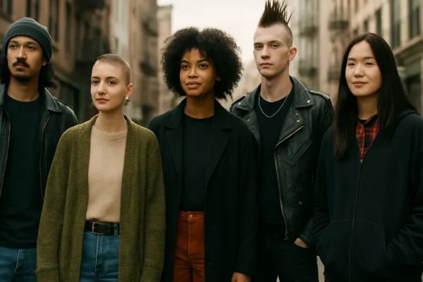 Različite subkulture u urbanom okruženju koje simboliziraju identitet i pripadnost