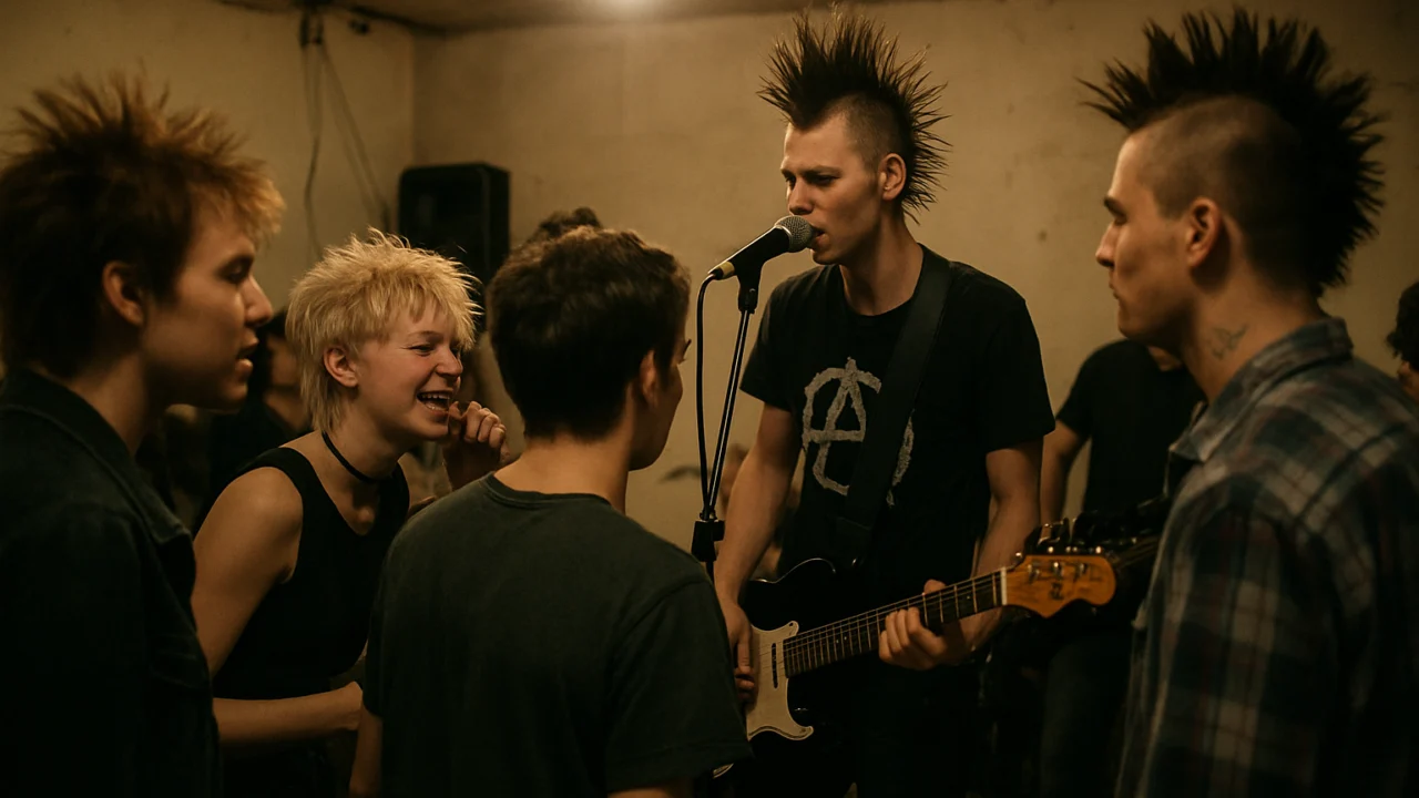 Mladi okupljeni oko punk glazbe kao izraz autentičnosti i zajedništva