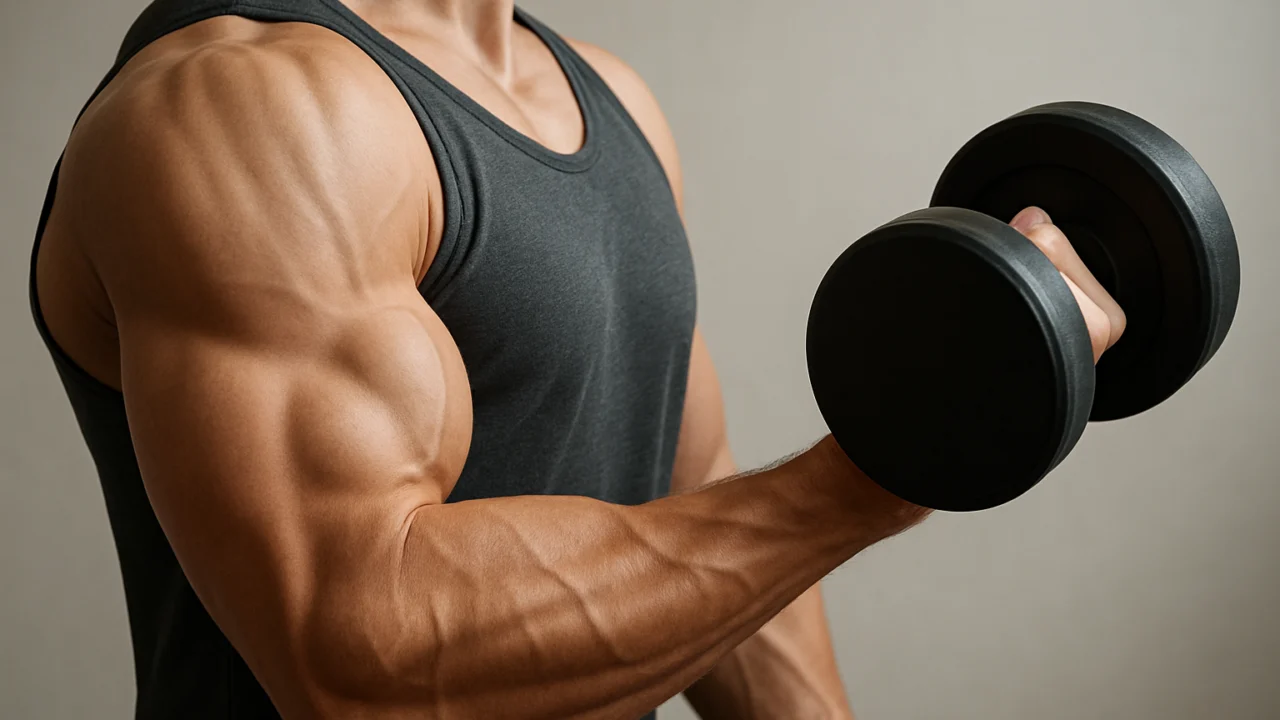 Biceps i triceps tijekom vježbanja nadlaktica