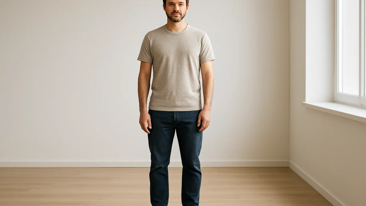 Prirodno stajanje i svakodnevno držanje nogu u opuštenoj poziciji