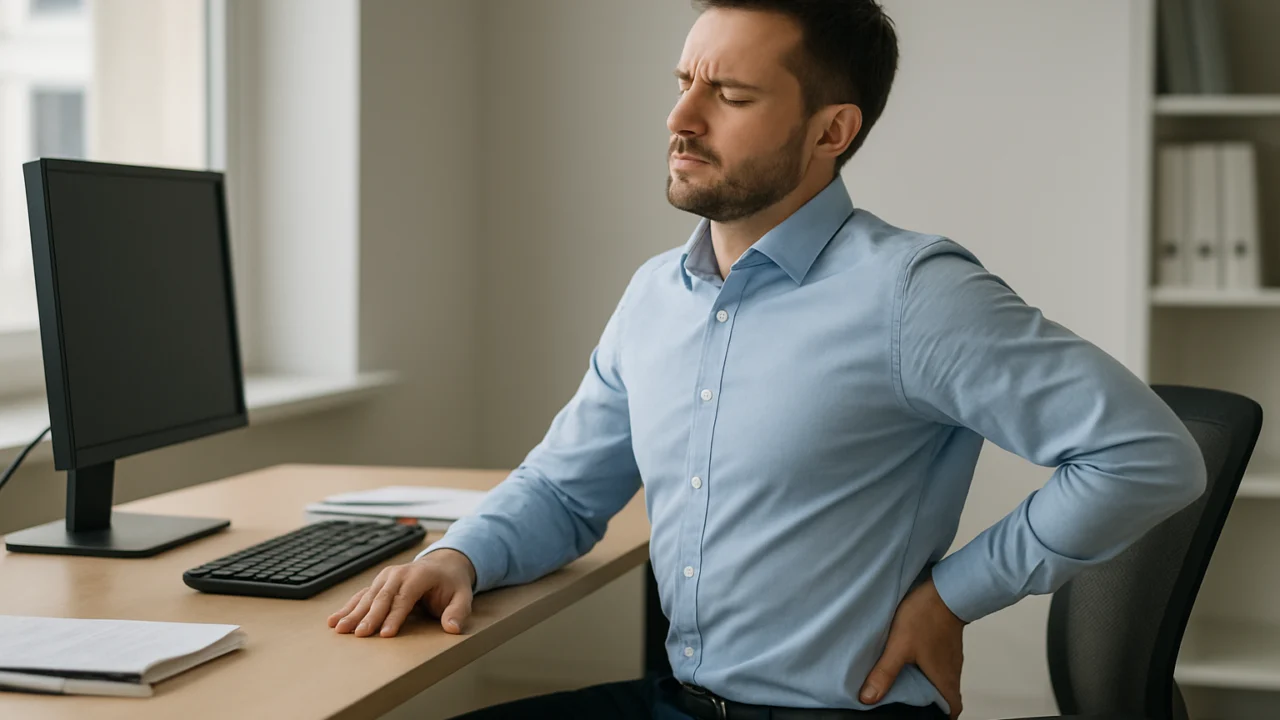 Ukočenost kukova i donjih leđa kod osoba sa sjedećim poslom
