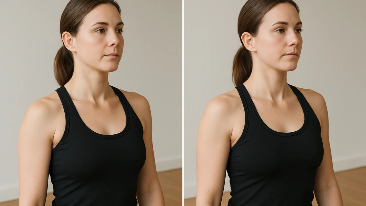 Primjer vježbe kruženja ramenima za smanjenje napetosti