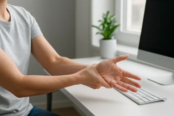 Vježbe za zapešća za prevenciju bolova tijekom rada za računalom