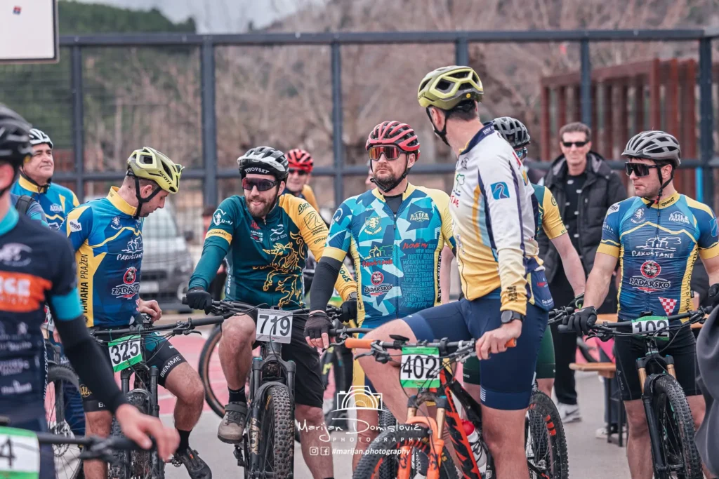 Sudionici XCP Black Mountain utrke u Vrani u organizaciji BBK Pakoštane