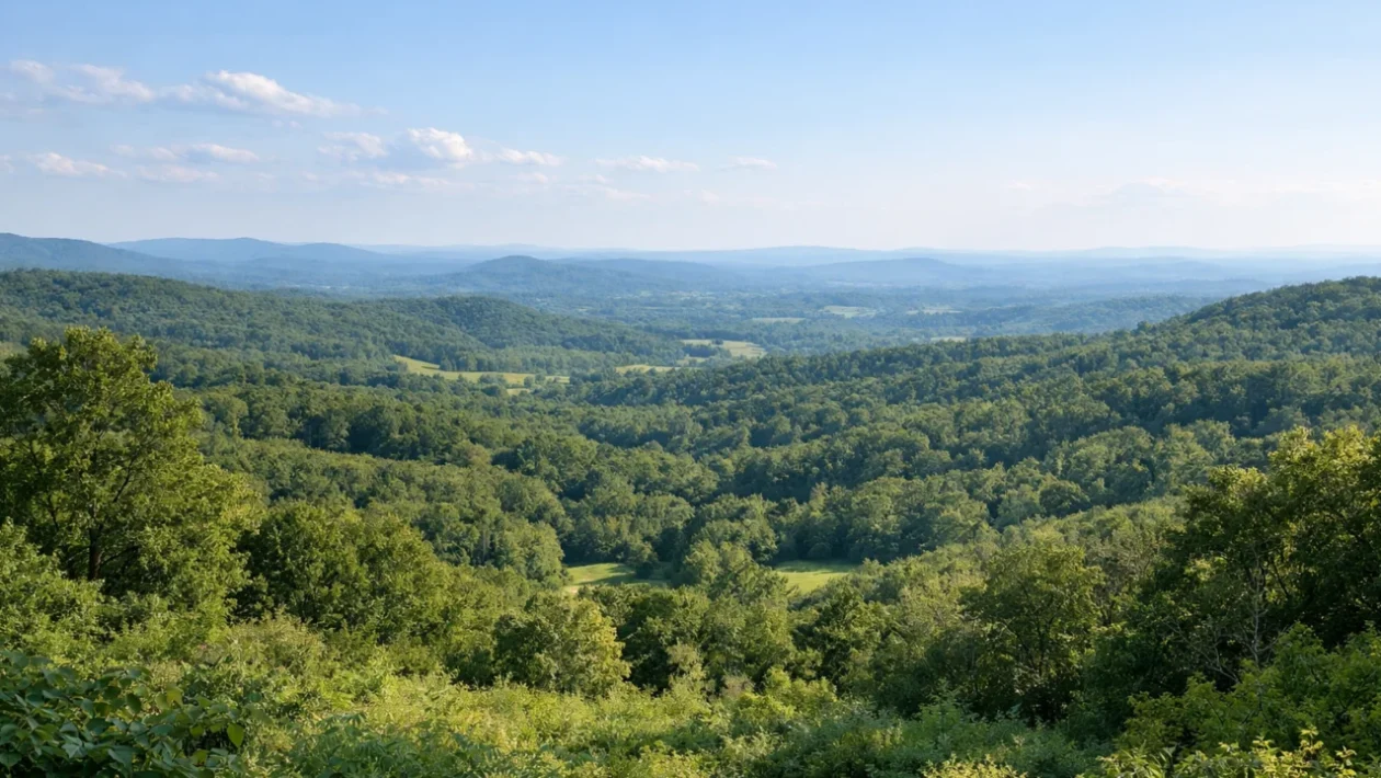 Zelena priroda koja pokazuje zašto je ljudsko oko najosjetljivije na zelenu boju