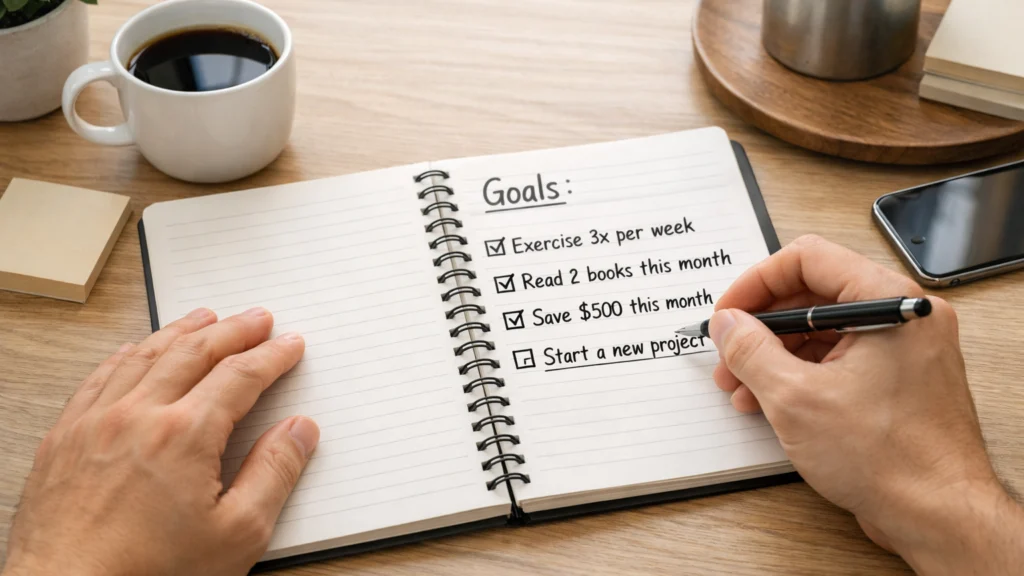 Zapisivanje ciljeva i zadataka kao prvi korak od sna prema akciji