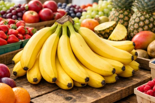 Banane među ostalim voćem koje ilustriraju zašto su botanički bobice