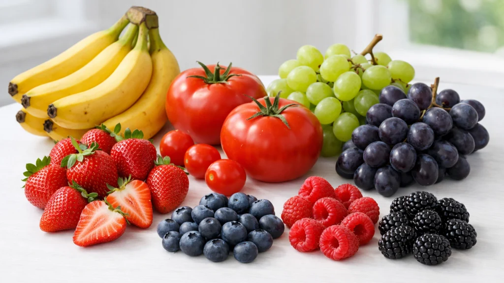 Usporedba pravih botaničkih bobica i voća koje to nije