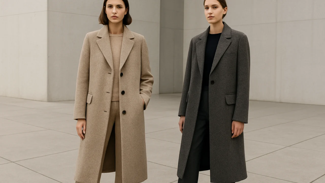 Klasični dugi vuneni kaputi kao glavni modni trend zime 2024