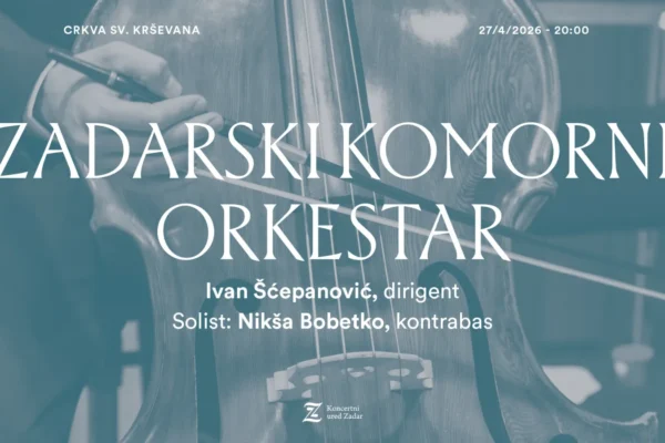 Zadarski komorni orkestar Nikša Bobetko i maestro Ivan Šćepanović