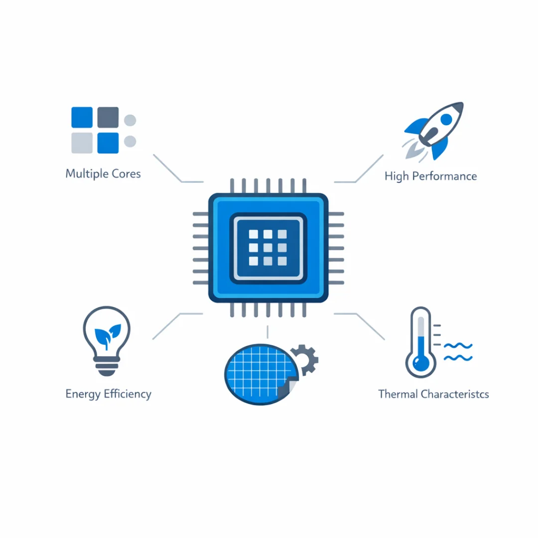 AMD Ryzen 9 9950X – infografika specifikacija