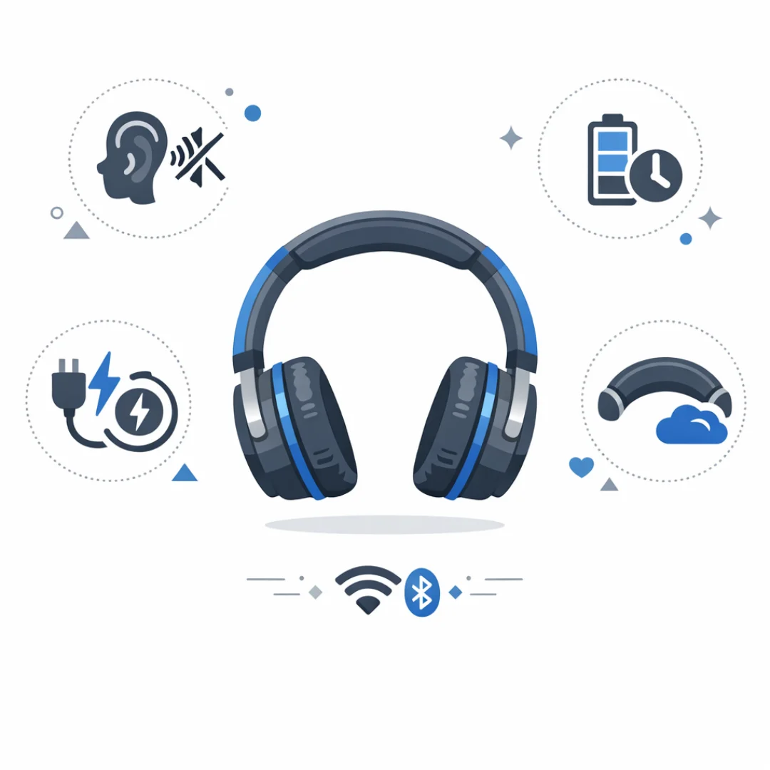 Anker Soundcore Space One Pro – infografika specifikacija