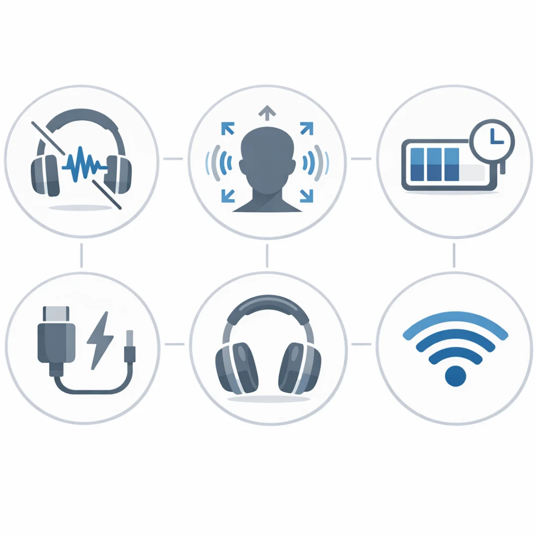 Apple AirPods Max (USB-C) – infografika specifikacija