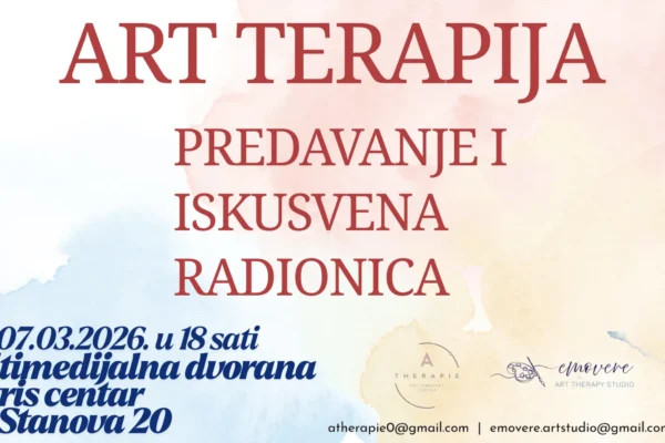 Art terapija – Predavanje i iskustvena radionica povodom Međunarodnog dana žena u Zadru