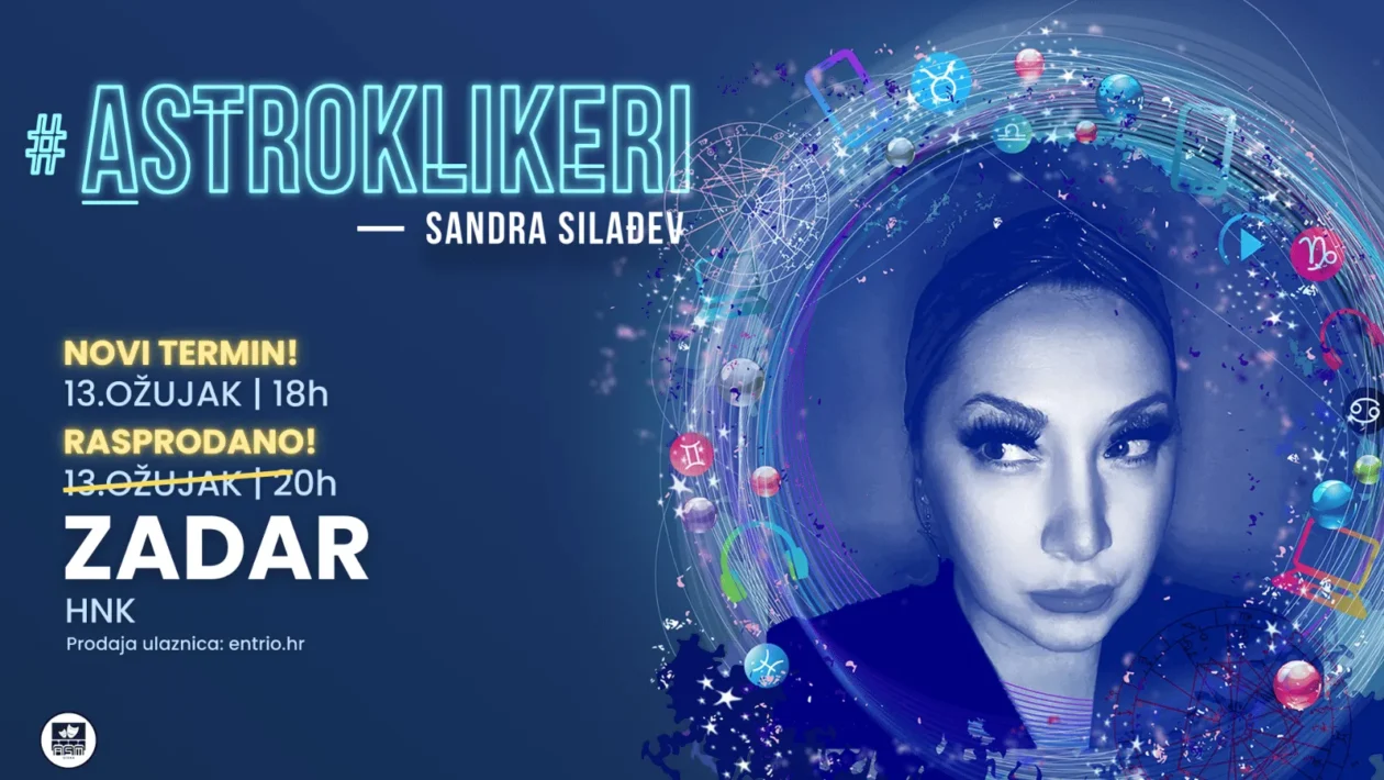 Monodrama Astroklikeri Sandre Silađev najavljena za izvedbu u Zadru