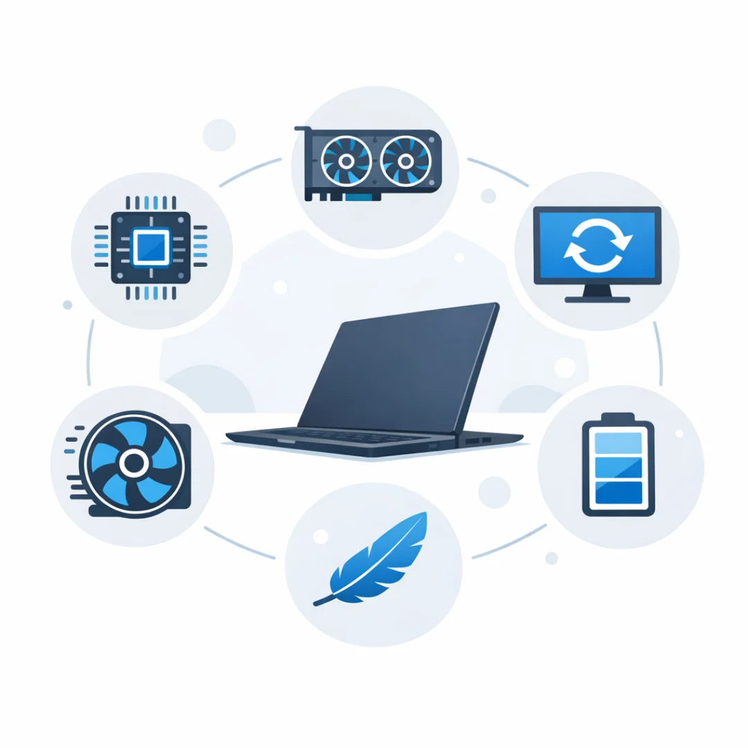 ASUS ROG Zephyrus G16 – infografika specifikacija