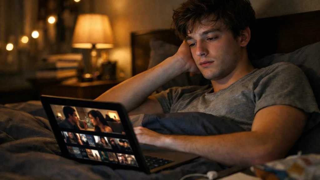 Binge watching kod mladih i kasno gledanje serija prije spavanja
