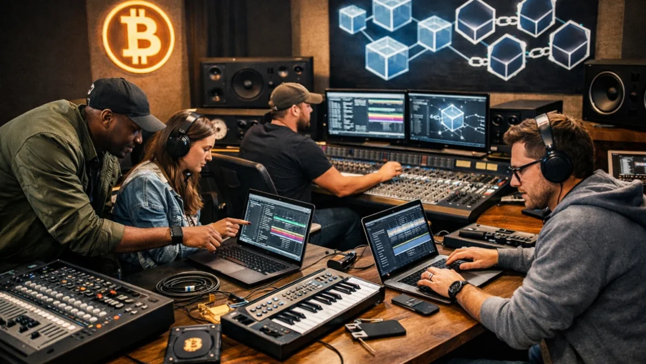 Primjena blockchain tehnologije u modernoj glazbenoj industriji i produkciji