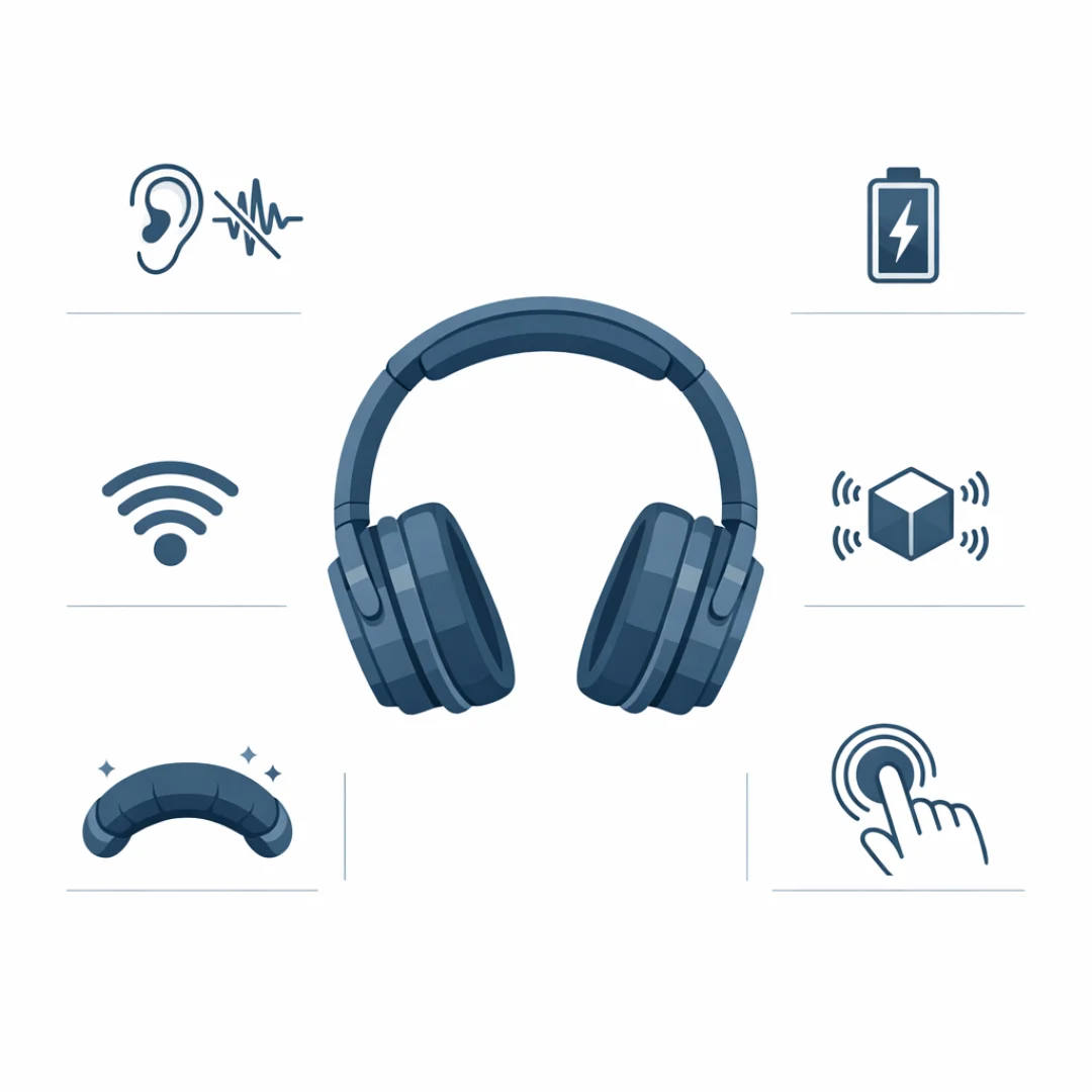 Bose QuietComfort Ultra – infografika specifikacija