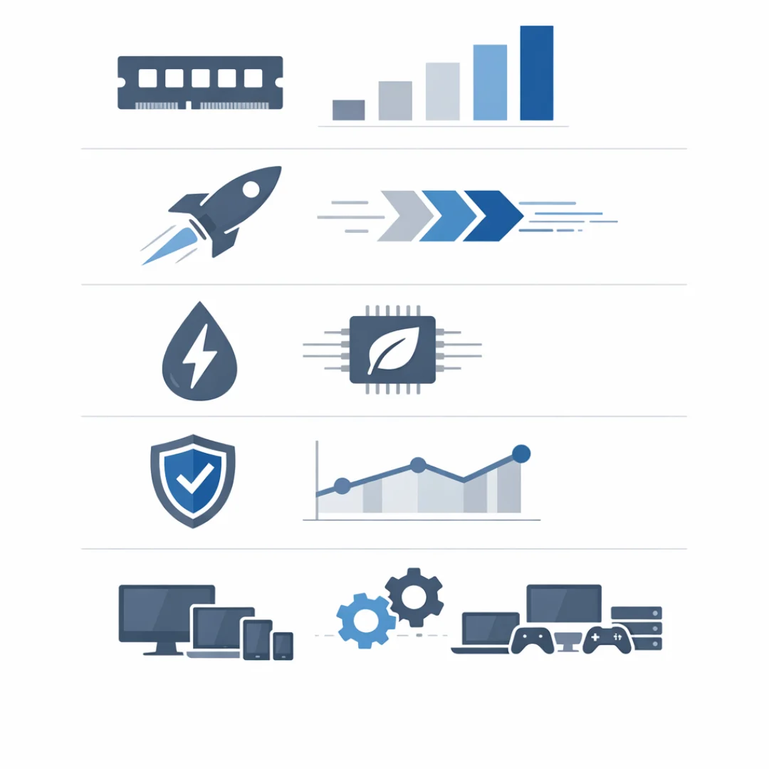 Crucial Pro DDR5-5600 64GB – infografika specifikacija