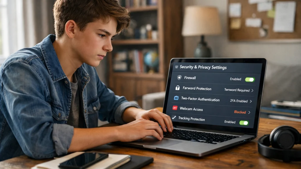 Upravljanje postavkama privatnosti kod mladih korisnika interneta