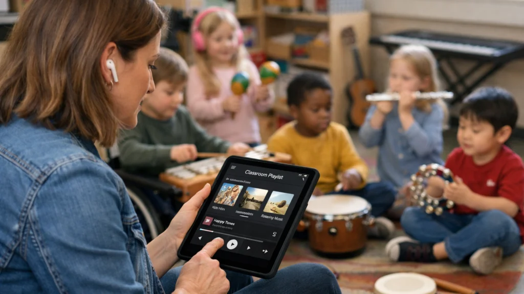 Korištenje streaming platformi za glazbene aktivnosti u ranom obrazovanju
