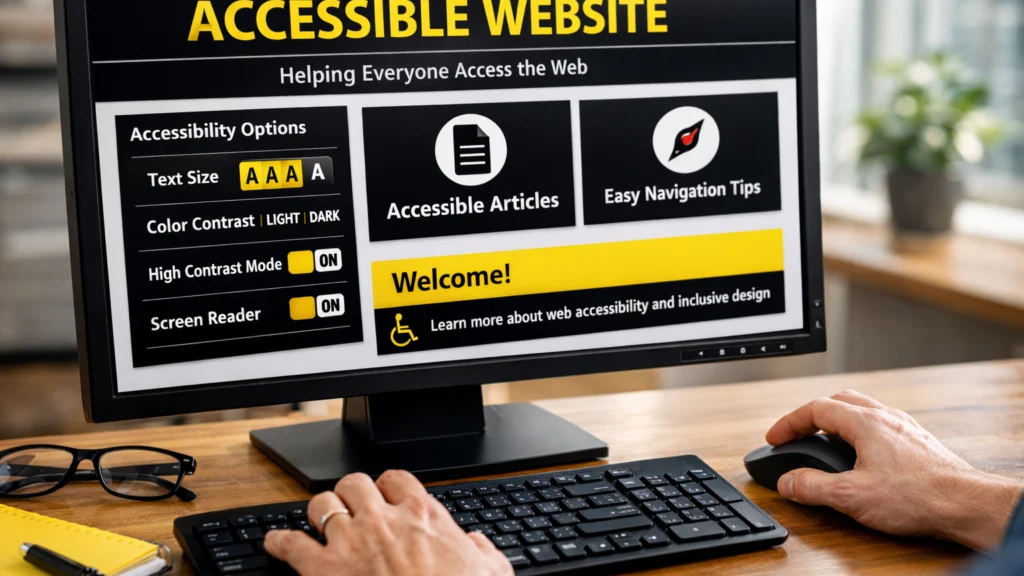 Pristupačan web dizajn prilagođen osobama s invaliditetom prema WCAG smjernicama