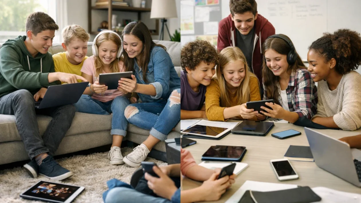 Djeca i mladi okruženi ekranima koji oblikuju digitalnu kulturu kao primarni socijalizacijski utjecaj
