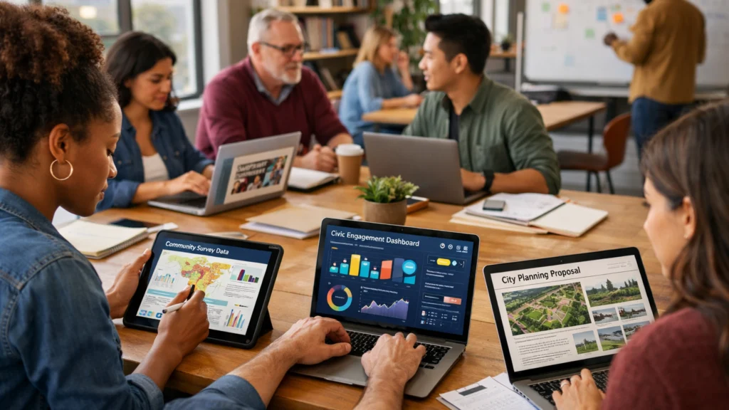 Različite digitalne platforme za građanski aktivizam u praksi