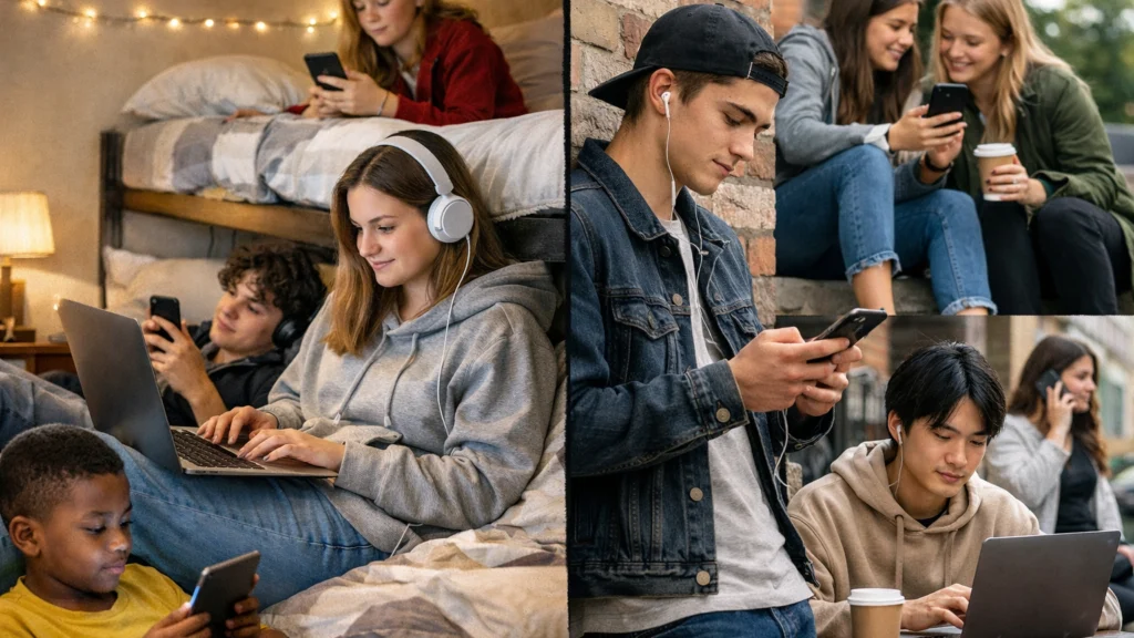 Stalna dostupnost i povezanost mladih u digitalnim zajednicama