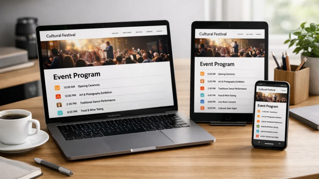 Responzivna web stranica kao temelj digitalne strategije kulturnog događaja