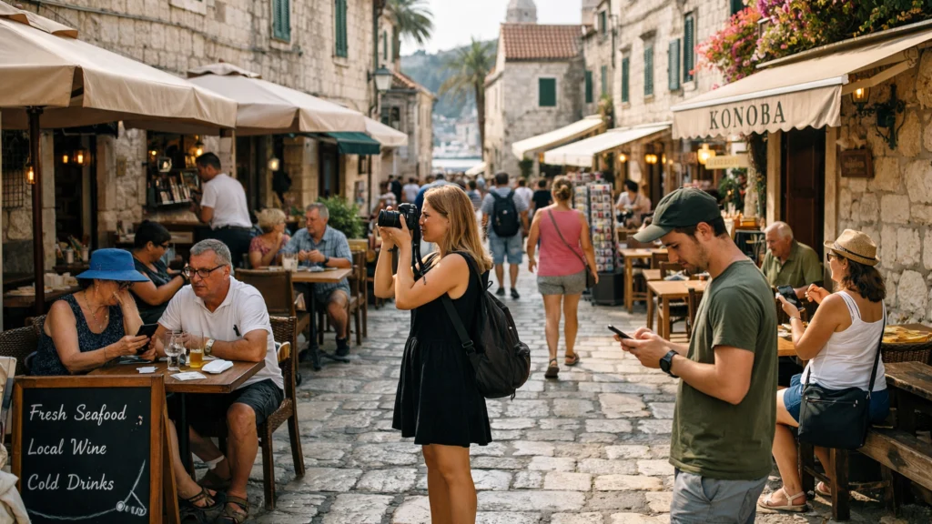Turisti u maloj dalmatinskoj destinaciji koriste digitalne kanale za informacije