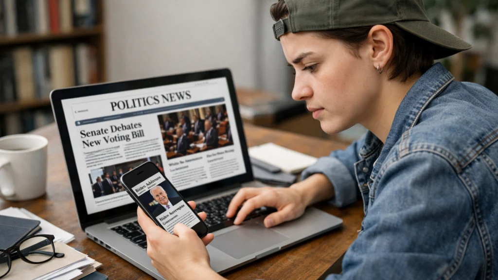Mladi informiranje o politici putem digitalnih medija
