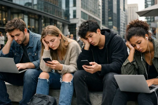 Digitalni umor i burnout mladih u suvremenom urbanom okruženju