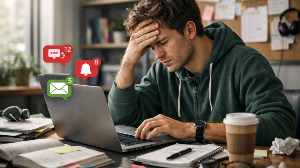 Kognitivno preopterećenje mladih zbog stalnog multitaskinga