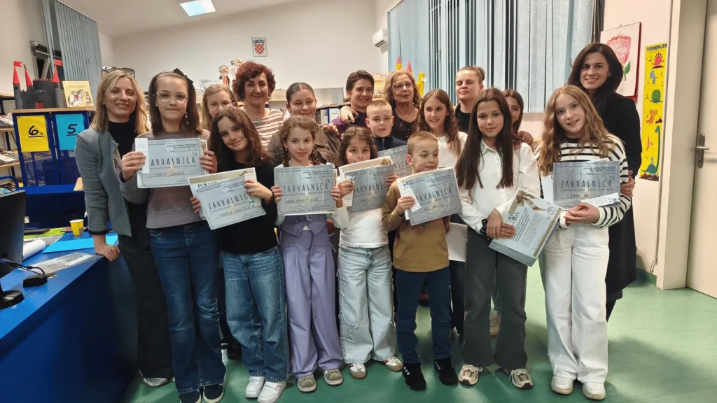 Mladi pripovjedači na 8. Državnoj smotri u usmenom pripovijedanju u Zadru 2026.