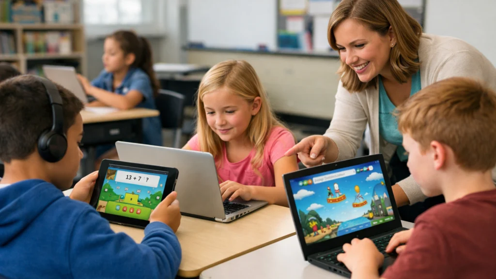 Korištenje edukativnih videoigara na tabletima i računalima u školama