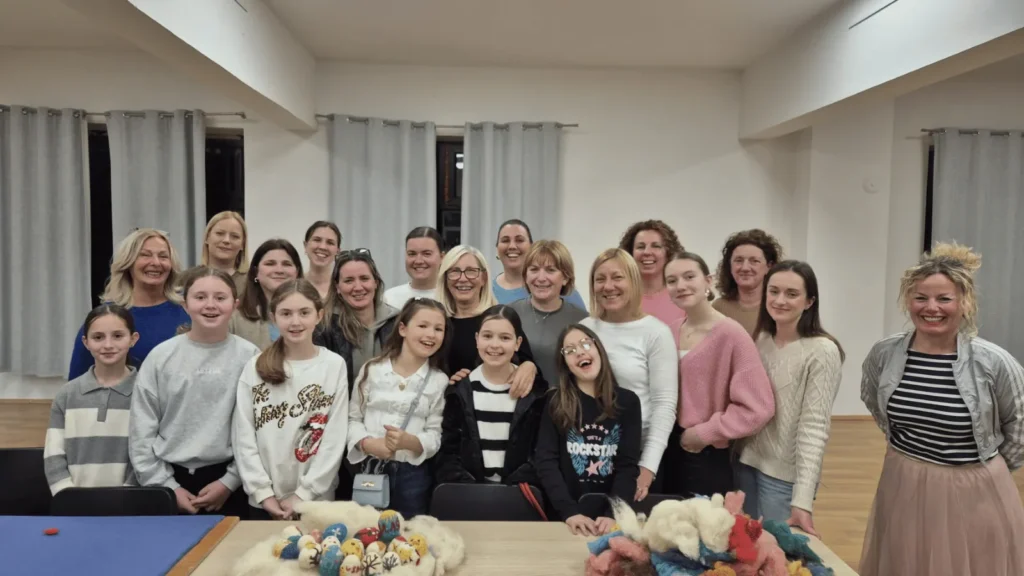 Predsjednica Udruge Volim Vlašići predstavlja projekt „Wool is cool!“ na Europskom danu vune u Irskoj