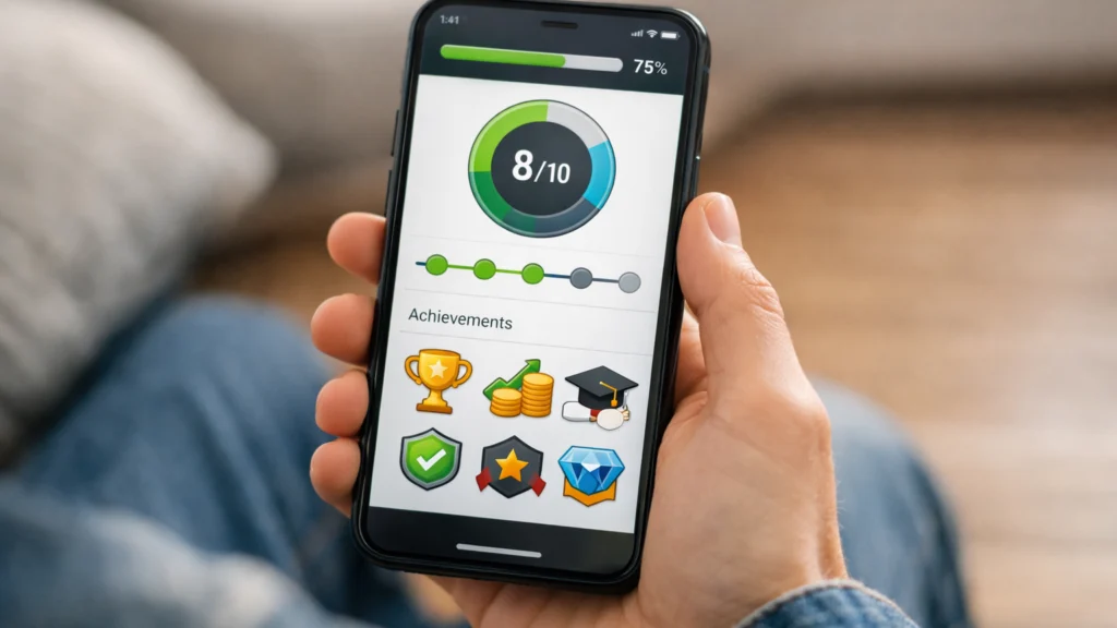 Sustav nagrađivanja i napretka u gamificiranom financijskom učenju