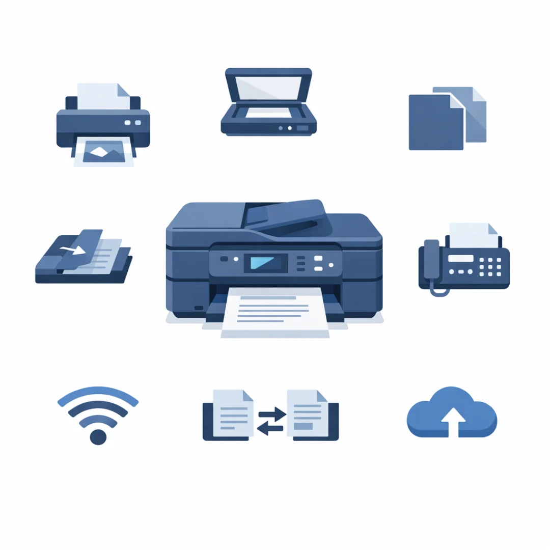 HP OfficeJet Pro 9015e – infografika specifikacija