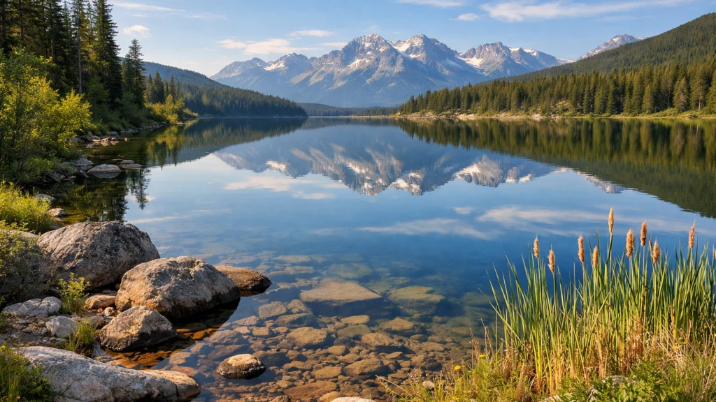 Prirodno jezero koje prikazuje spoj geologije, klime i biološke raznolikosti