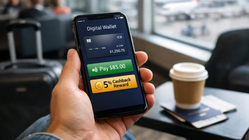Korištenje digitalnih novčanika za cashback na putne transakcije