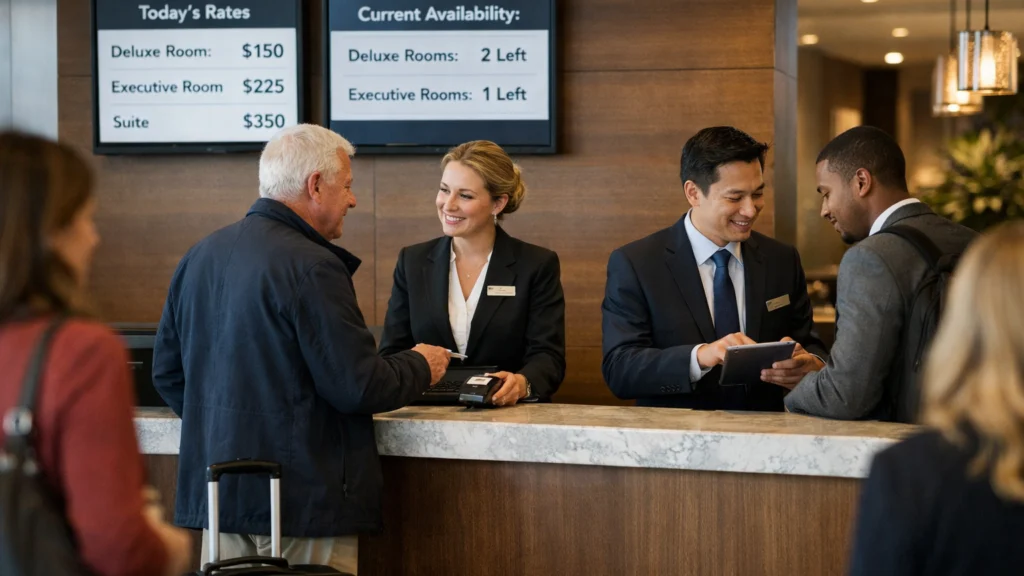 Hotelska recepcija i prilagodba cijena u turističkoj industriji