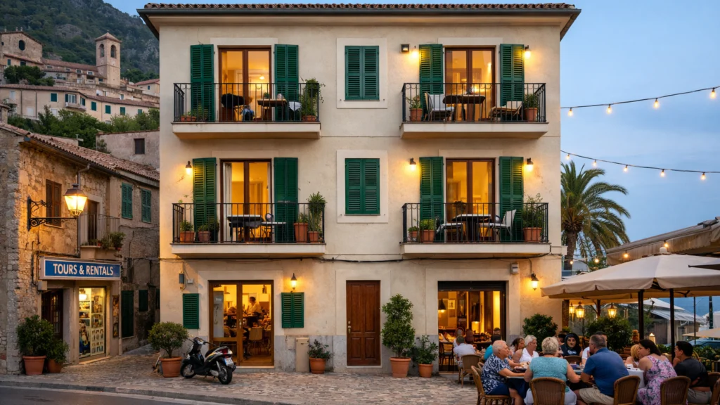 Privatni apartmani u mediteranskom gradu kao važan dio turističke ponude
