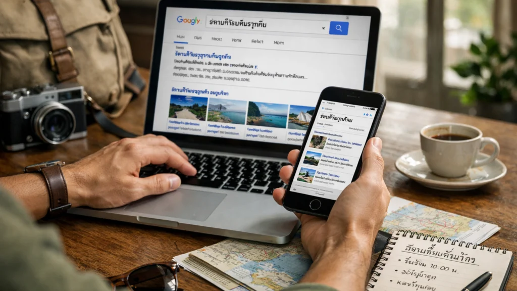 Istraživanje lokalnih mjesta pomoću interneta i pretraživanja na lokalnom jeziku