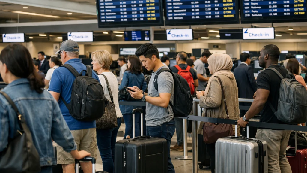 Gužva u zračnoj luci i promjenjive cijene avionskih karata