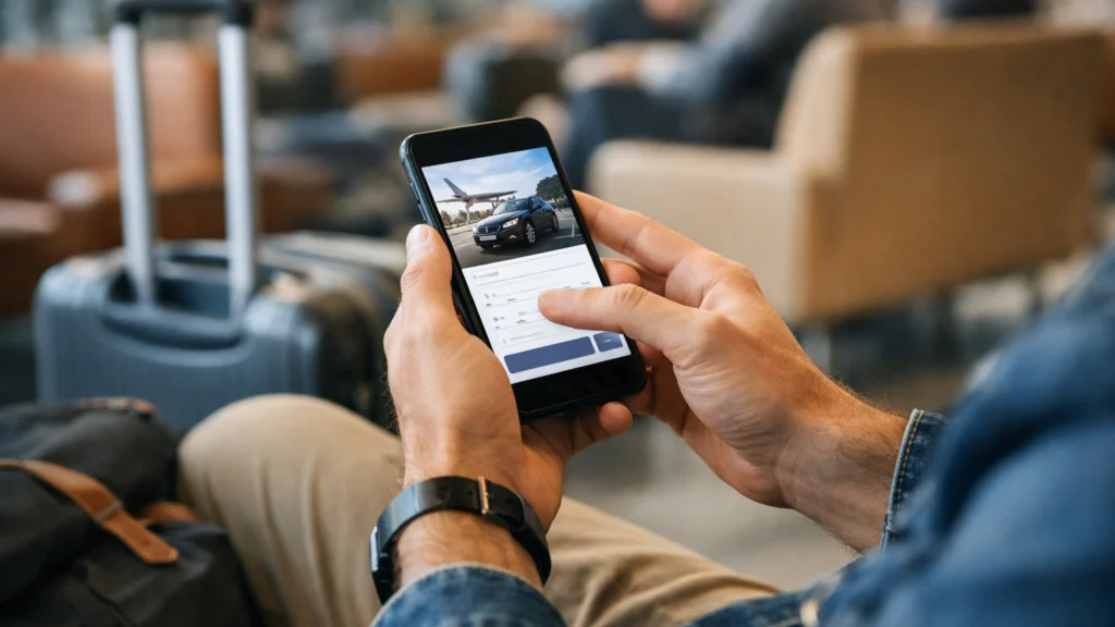 Online rezervacija transfera putem mobilne aplikacije