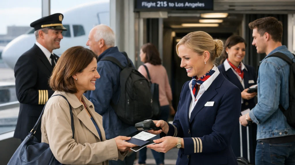 Učinkovit ukrcaj putnika i suradnja s osobljem aviokompanije